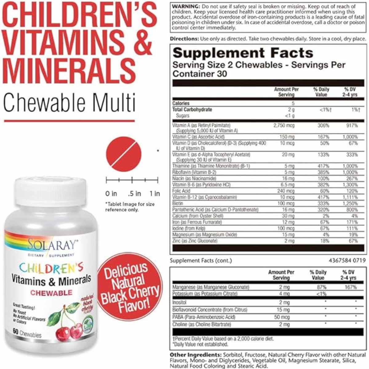 Multivitamínico Completo para Niños - Haz Tu Pedido