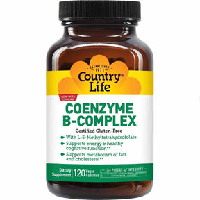 Complejo de Coenzima B - 120 Cápsulas Veganas - Haz Tu Pedido