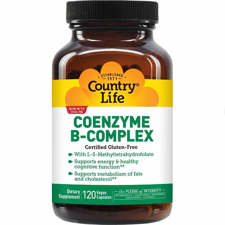 Complejo de Coenzima B - 120 Cápsulas Veganas - Haz Tu Pedido