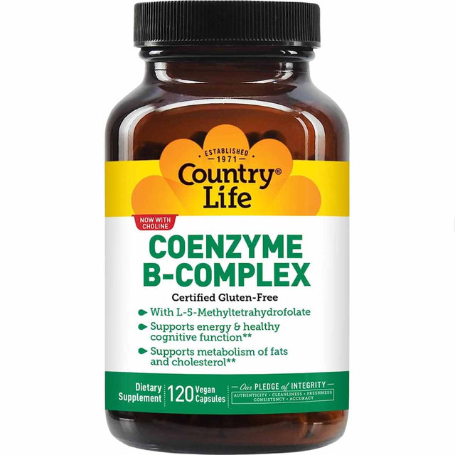 Complejo de Coenzima B - 120 Cápsulas Veganas - Haz Tu Pedido