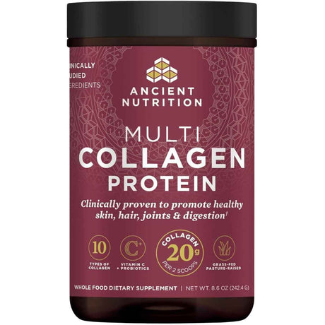 Ancient Nutrition Multi Collagen Protein 8.6 oz - vista frontal