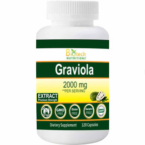 Graviola 2000 mg - 120 Cápsulas - Haz Tu Pedido