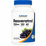 Nutricost Resveratrol 700 mg - 120 Cápsulas - Haz Tu Pedido