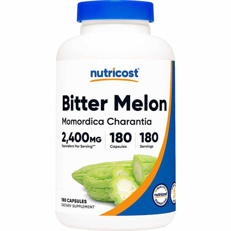 Melón Amargo 600 mg - 180 Cápsulas - Haz Tu Pedido