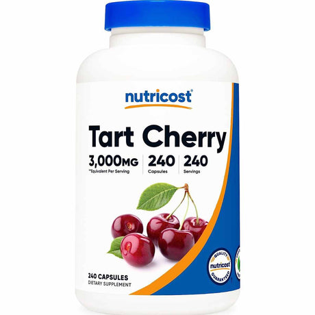 Extracto de Cereza Ácida - 3000 mg - 240 Cápsulas - Haz Tu Pedido