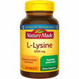 Nature Made L-Lisina 1000 mg - 60 Tabletas - Haz Tu Pedido