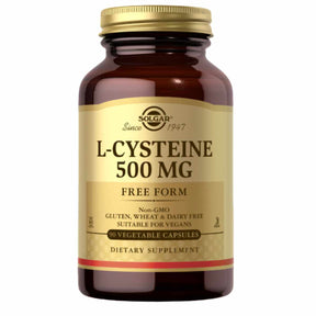 Solgar L-Cisteína 500 mg - 90 Cápsulas Vegetales - Haz Tu Pedido