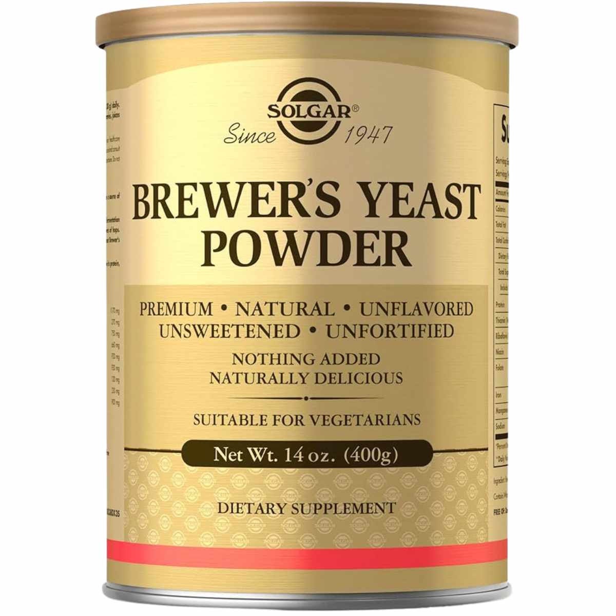 Solgar  Levadura de Cerveza en Polvo - 400  g - Haz Tu Pedido