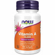 NOW Foods Vitamina A 10,000 UI 3000 mcg - 100  Cápsulas Blandas - Haz Tu Pedido