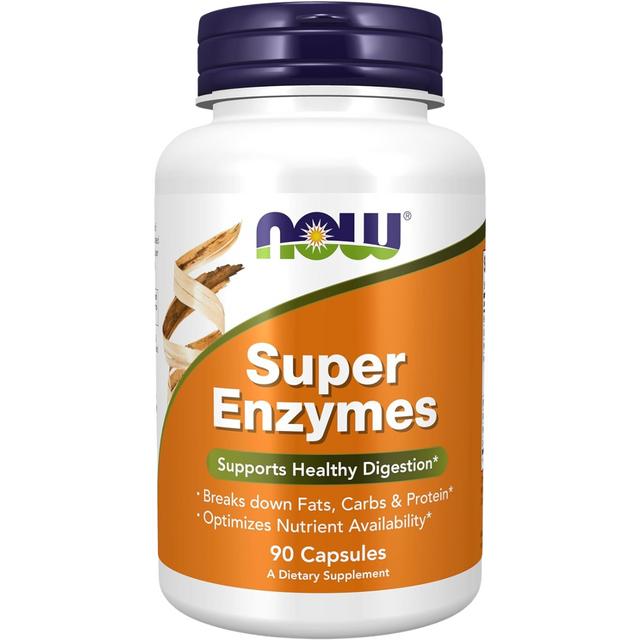 NOW Foods Enzimas Digestivas - 90 Cápsulas - Haz Tu Pedido