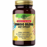 Solgar Extracto de Hoja de Ginkgo Biloba - 180 Cápsulas Vegetales - Haz Tu Pedido