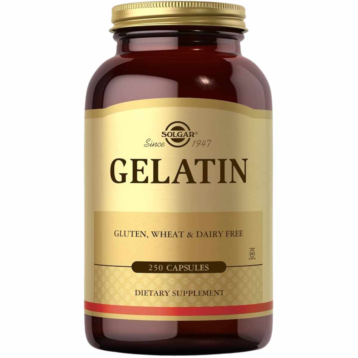 Solgar Gelatina - 250 Cápsulas - Haz Tu Pedido