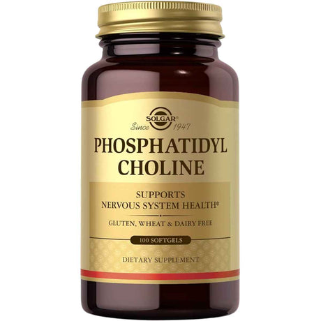 Solgar Fosfatidilcolina - 100 Cápsulas Blandas - Haz Tu Pedido