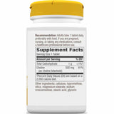 Natures Way Colina  500 mg - 100  Tabletas - Tabla Nutricional - Haz Tu Pedido