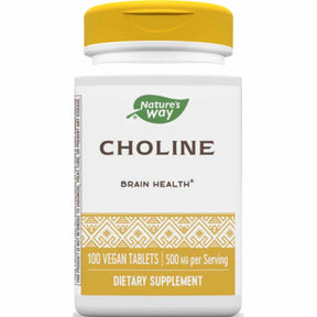 Natures Way Colina  500 mg - 100  Tabletas - Haz Tu Pedido