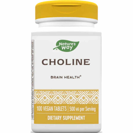 Natures Way Colina  500 mg - 100  Tabletas - Haz Tu Pedido