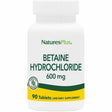 Natures Plus Clorhidrato De Betaína 600 mg - 90 Tabletas - Haz Tu Pedido
