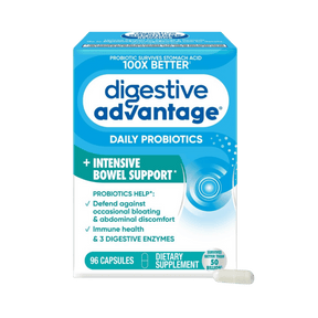 Schiff Digestive Advantage Probiotics - 96 Cápsulas - Haz Tu Pedido