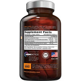 OmniBiotics Vitamina C 2000 mg - 120  Tabletas Veganas - Tabla Nutricional - Haz Tu Pedido