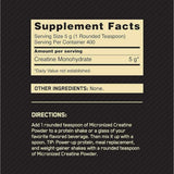 Optimum Nutrition Creatina Micronizada 5 g Polvo