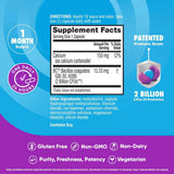 Schiff Digestive Advantage® Probiótico Diario 4 en 1 - 30 Cápsulas - Tabla Nutricional - Haz Tu Pedido