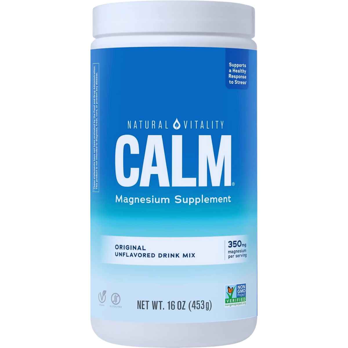 Natural Vitality Calm Magnesio - 453 g - Haz Tu Pedido