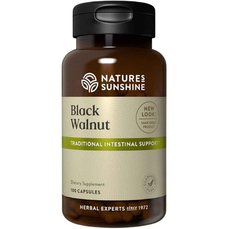 Nature's Sunshine Nogal Negro - 100  Cápsulas - Haz Tu Pedido