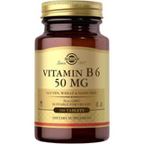 Solgar Vitamina B6 50 mg - 100 Tabletas - Haz Tu Pedido