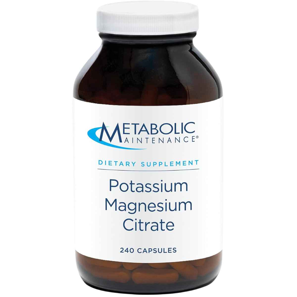 Citrato de Potasio con Magnesio - 240 Cápsulas