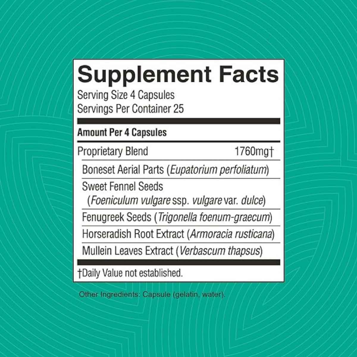 Nature's Sunshine - Seasonal Allergy (1760 mg - 100 Cápsulas)