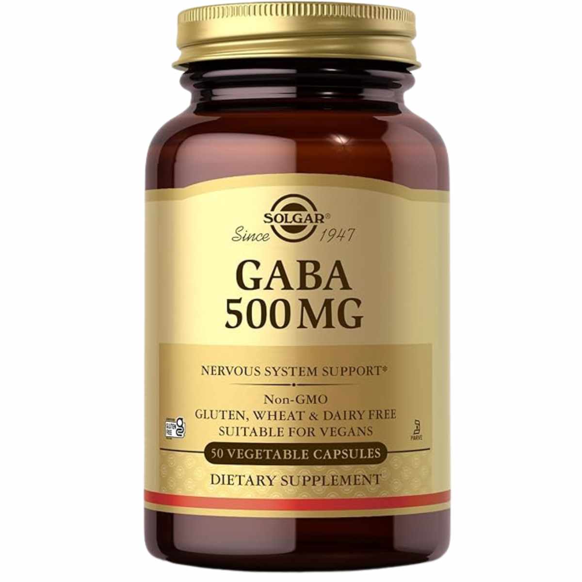 Solgar GABA 500 mg - Cápsulas Vegetales