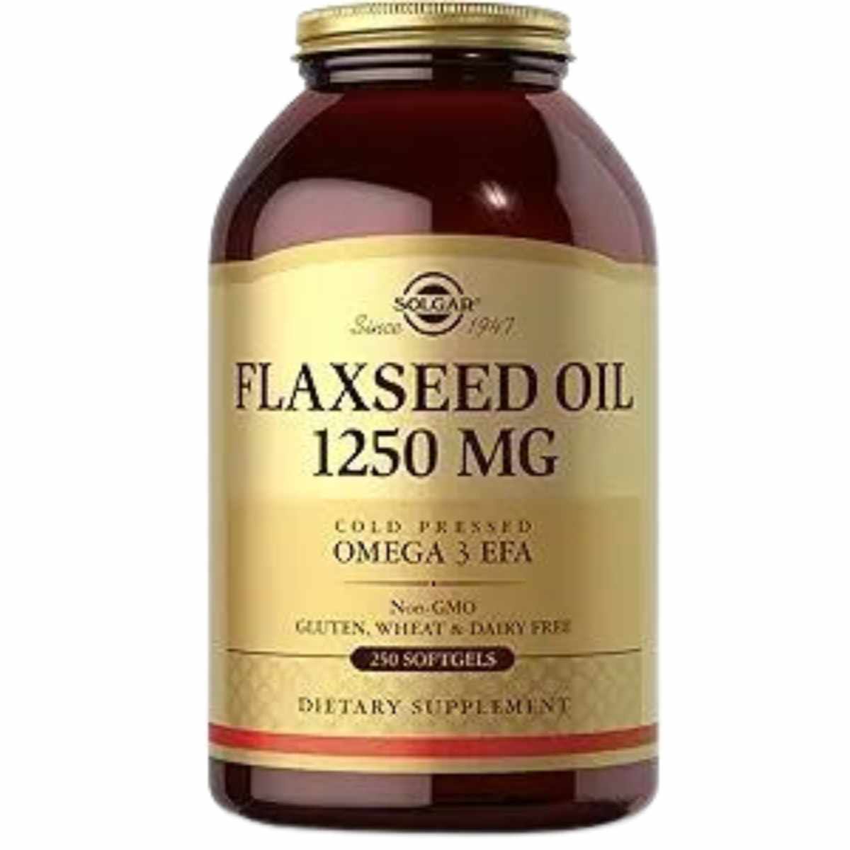 Solgar Aceite de Linaza 1250 mg - 250 Cápsulas Blandas - Haz Tu Pedido