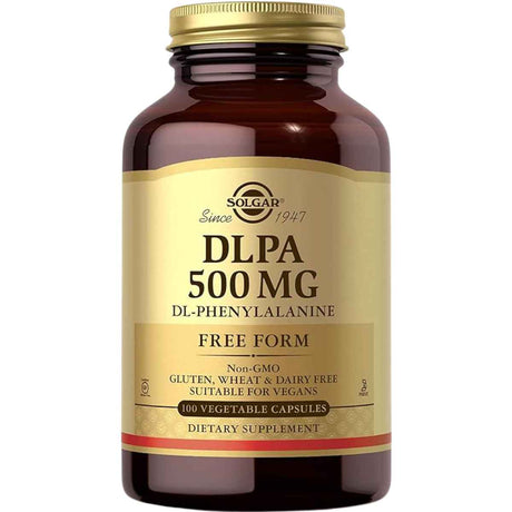 Solgar DLPA  500 mg - 100  Cápsulas Vegetales - Haz Tu Pedido