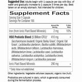 Garden of Life Defensa Primal Ultra Apoyo a la Salud Digestiva 15 Mil Millones CFU - 180 Cápsulas Vegetarianas - Tabla Nutricional - Haz Tu Pedido