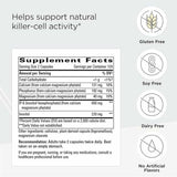 Integrative Therapeutics Soporte Inmunológico  - 120 Cápsulas - Tabla Nutricional - Haz Tu Pedido
