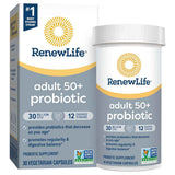 Renew Life Bienestar Digestivo para Mayores de 50 años 30 Mil Millones CFU - 30 Cápsulas Vegetarianas - Haz Tu Pedido