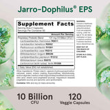 Jarrow Formulas Dophilus EPS Probióticos 10 Mil Millones CFU - 120 Cápsulas Vegetales - Tabla Nutricional - Haz Tu Pedido