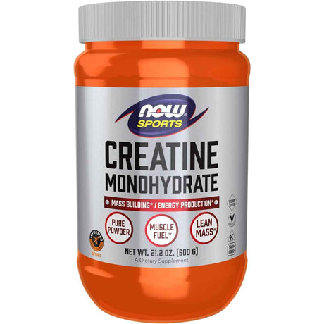 NOW Foods Monohidrato de Creatina - 600 g - Haz Tu Pedido
