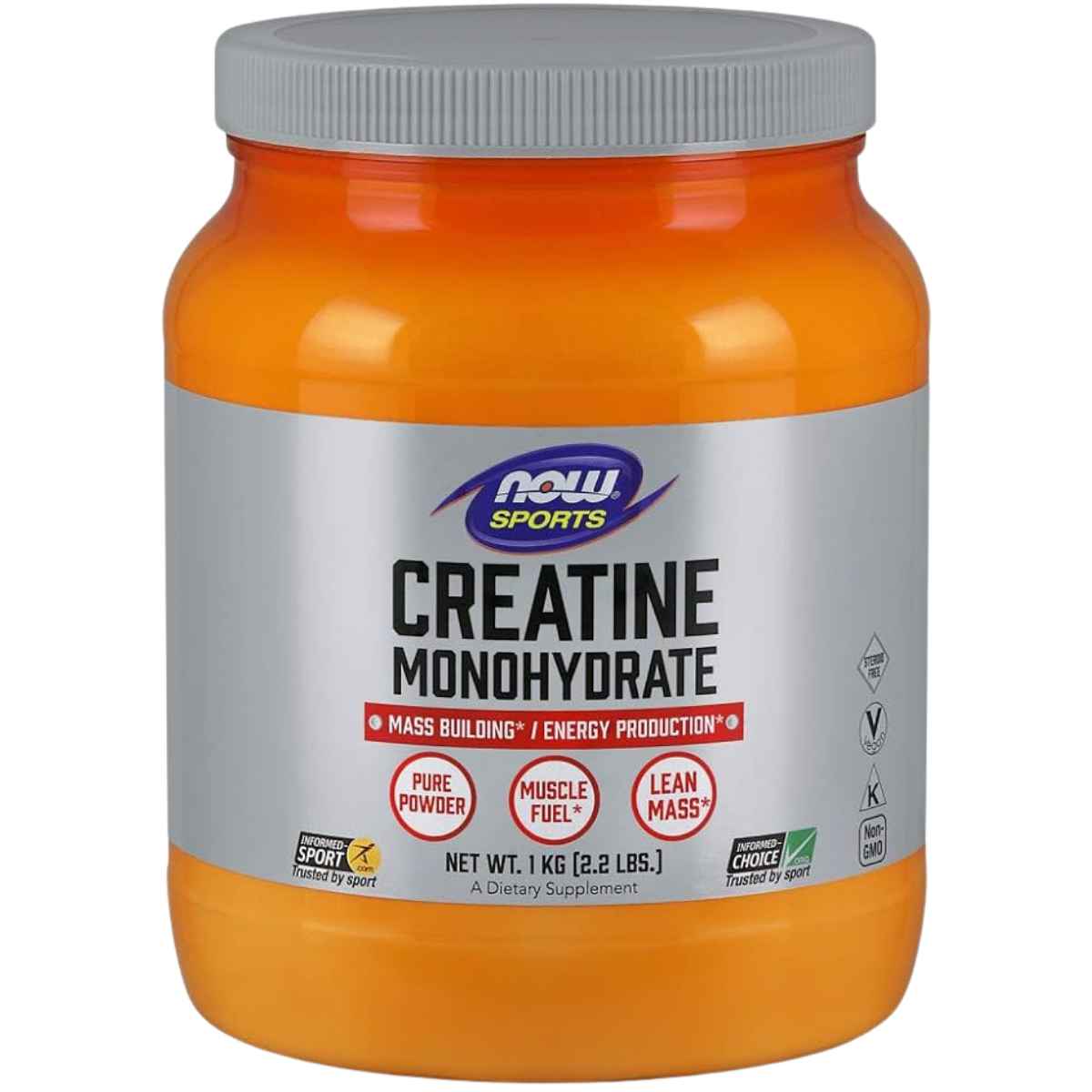 NOW Foods Monohidrato de Creatina - 2,2 g - Haz Tu Pedido