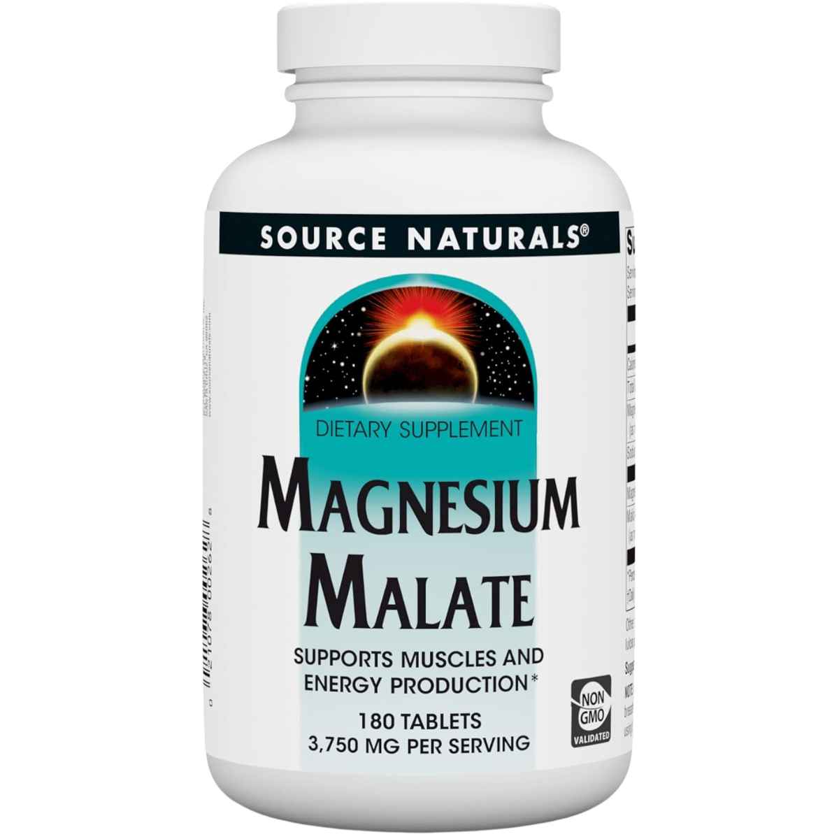 Source Naturals Malato de Magnesio  3750 mg - 180 Tabletas - Haz Tu Pedido