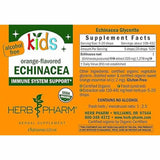 Herb Pharm Gotas para Niños de Equinácea - 120 ml - Tabla Nutricional - Haz Tu Pedido