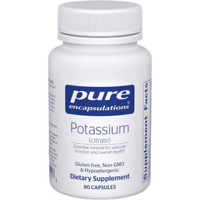 Pure Encapsulations Potasio (Citrato) - 90 Cápsulas - Haz Tu Pedido