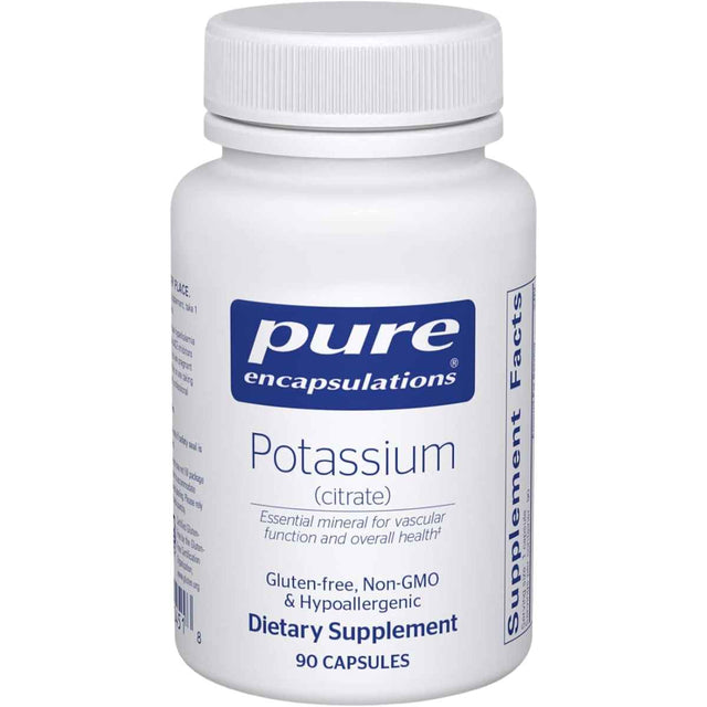 Pure Encapsulations Potasio (Citrato) - 90 Cápsulas - Haz Tu Pedido