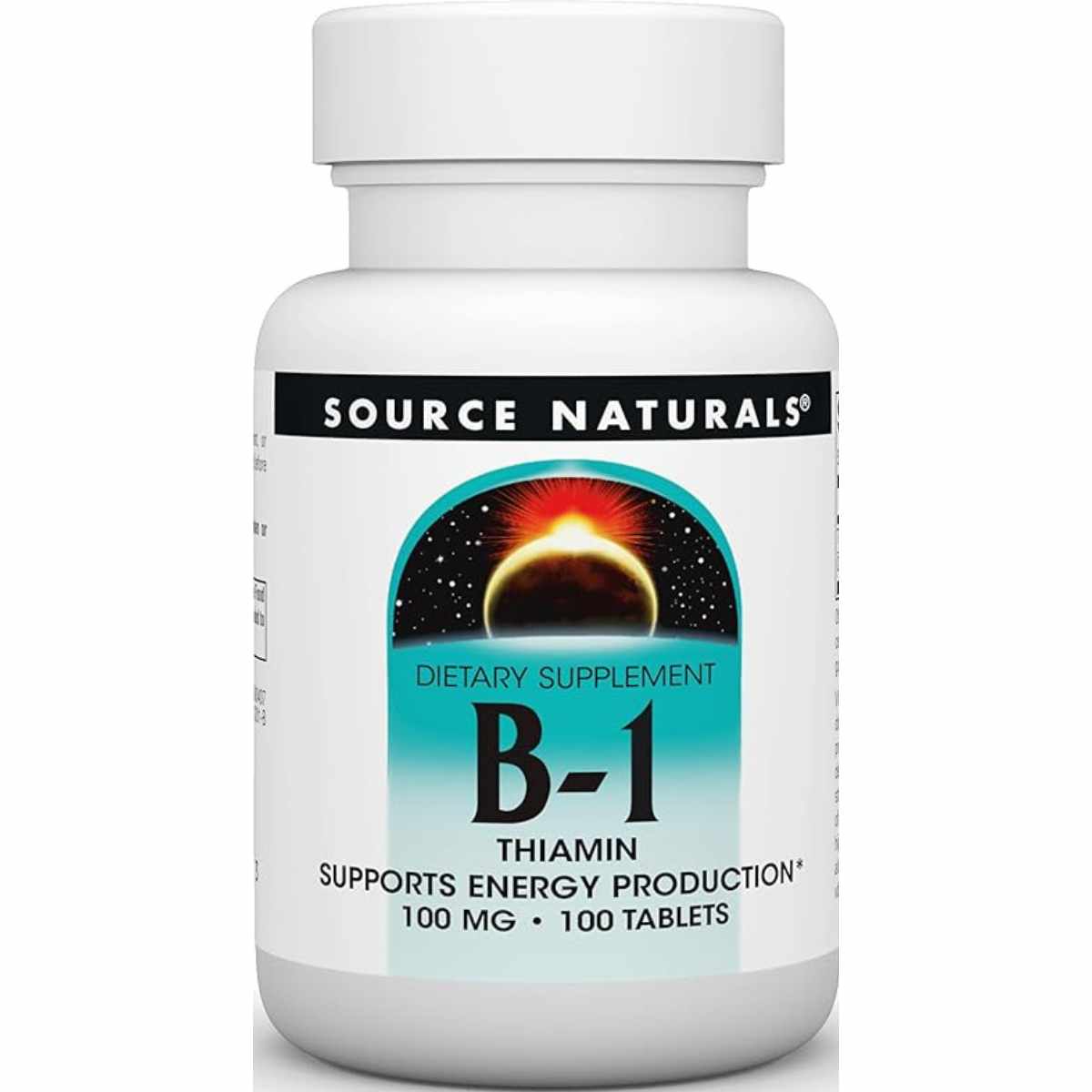 Source Naturals Vitamina B-1 Tiamina 100 mg - 100  Tabletas - Haz Tu Pedido
