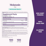 Natrol Melatonin 5 mg Time Release - 100 Tabletas - Haz Tu Pedido