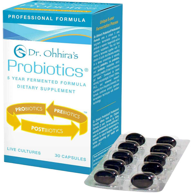 Dr. Ohhira's  Probióticos Fórmula Profesional - 30 Cápsulas - Haz Tu Pedido