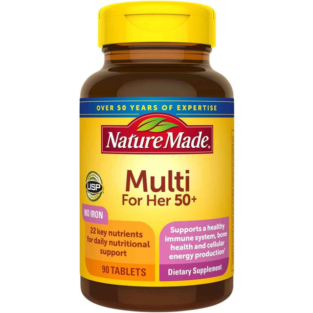 Nature Made Multivitamínico Para Mujeres - 90  Tabletas - Haz Tu Pedido