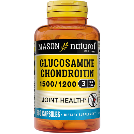 Mason Natural Glucosamine/Chondroitin - 280 Cápsulas - Haz Tu Pedido
