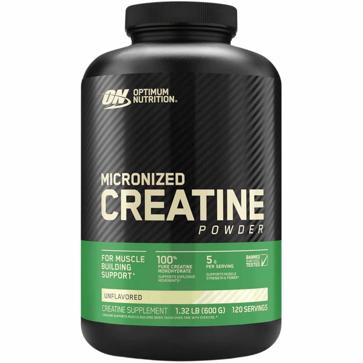 Optimum Nutrition Creatina Micronizada 5 g Polvo