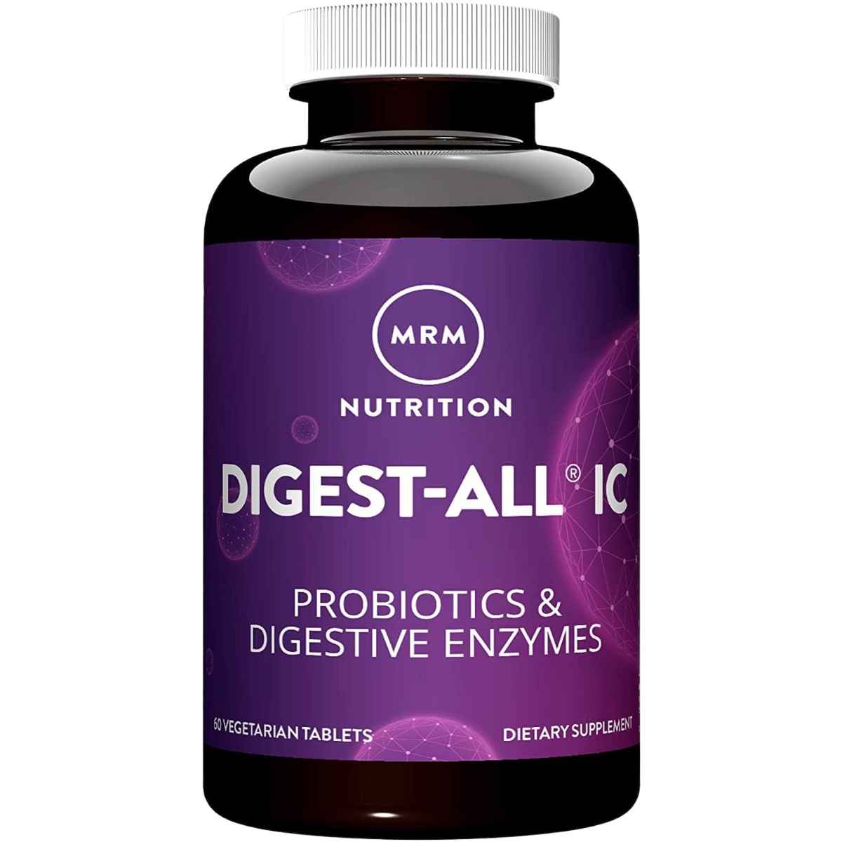 MRM Nutrition  Digest-All ® IC Probioticos  - 60 Tabletas Vegetarianas - Haz Tu Pedido